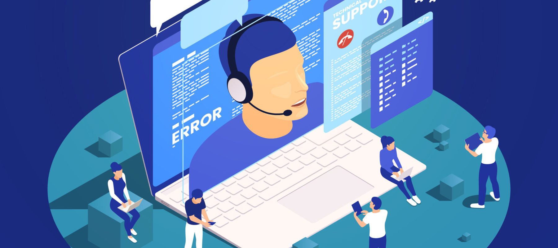 Isometric online technical support concept with male operator on laptop screen system error chatting customers 3d vector illustration SSUCv3H4sIAAAAAAACA3VRsWrDQAz9FaHZNC3ZvIfSQiG03UIH5azaR84ncyc7DcH/Xl2cQDp0k/Skp6enM+4pe4f1GX0IY9ZE6iVi/VQhN14leQpYP84VZiUdM2frtcyRcmvoJb+R7M6ljjV+suuiBGlPaIPj3kpvPjsOgSLLmHGubq1/6/90f1VILUd3Kstte+LAdNGyM+hwVE79VdjkG5YlpLHxJcRJHAXD10W4HSl9qbaJhs675CdOJW84OwvwJUvPmrwDicFHBi3XeKOAPA6DJAUn0fGgcPTaQU+BQQY26yTZDAQaVAYwNuYI+ZSVe+CUDHUdqfrYwiKDU4Z1AxO7Mnr/gQfYmP20N+rN9gMoNvDOsWHrivC6fYZvSb0ZWKH+FBuxuvq5cOXVVeJIYaX335CDPXee51/ws1O1+gEAAA==